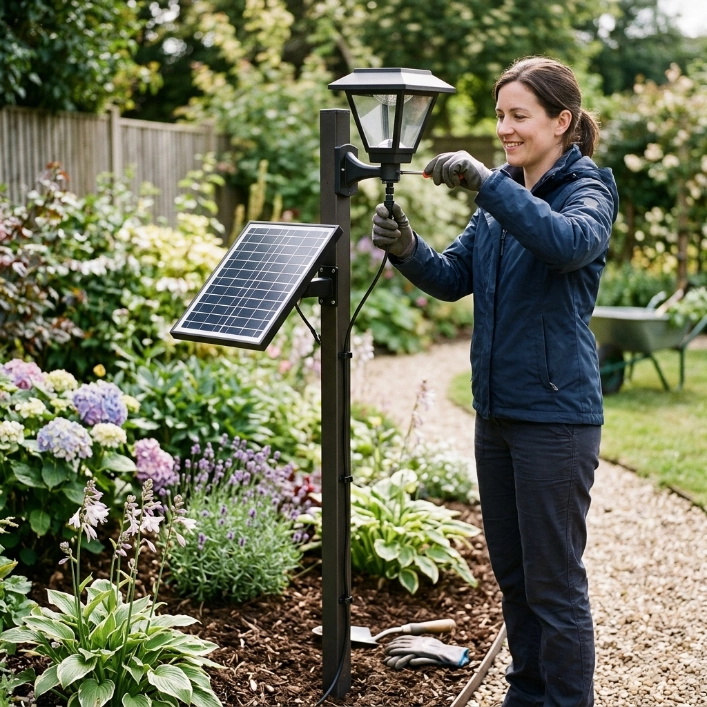 So nutzen Sie Solarleuchten richtig im Garten und Außenbereich