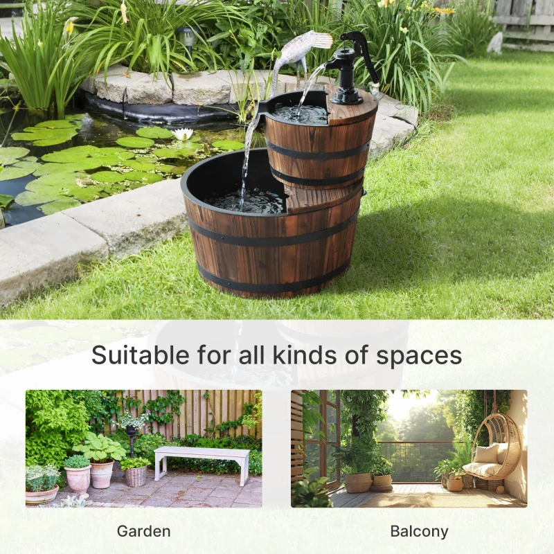 Wie man einen Brunnen kauft: für Garten-, Spring- & Zierbrunnen
