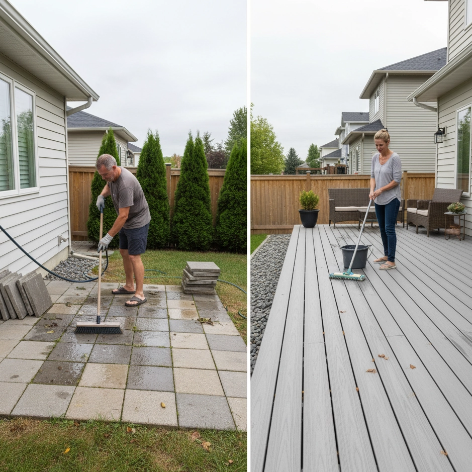 Terrassenfliesen oder Terrassendielen: Welcher Aussenbodenbelag passt zu dir?