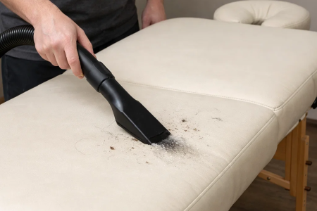 Massageliege reinigen und pflegen: Eine einfache Schritt-für-Schritt-Anleitung