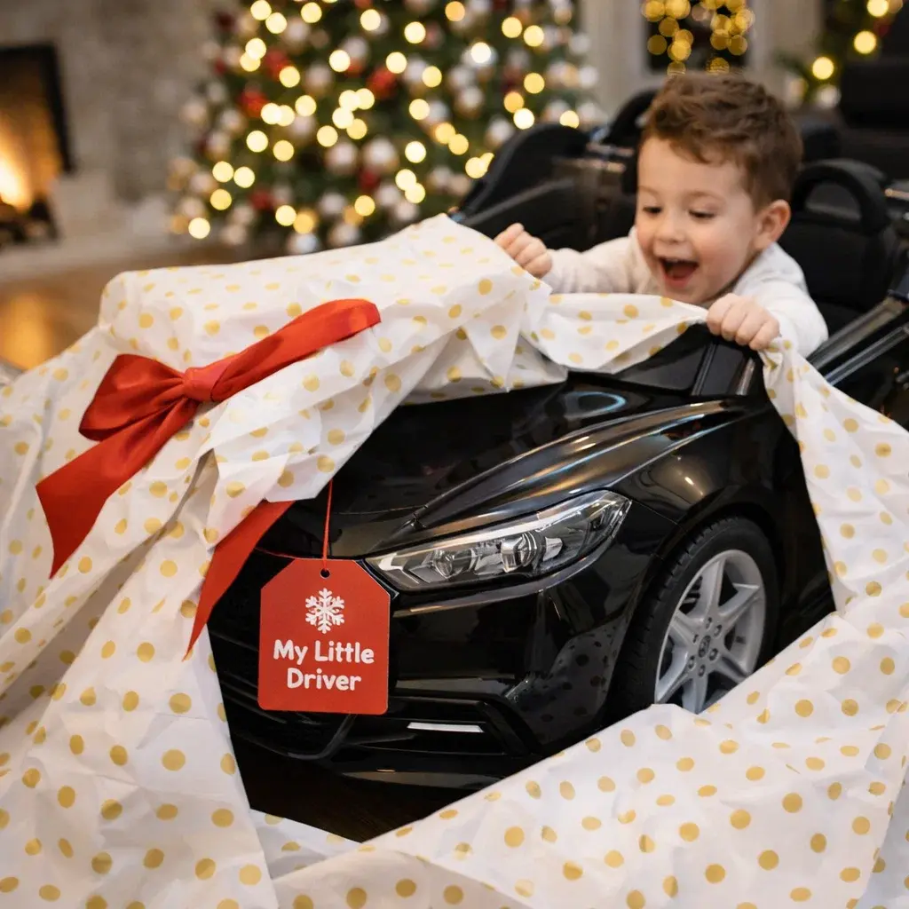 Elektroauto für Kinder einpacken: 6 kreative & einfache Ideen