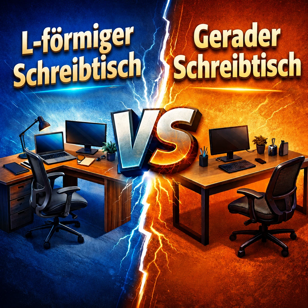 L-förmiger Schreibtisch oder gerader Schreibtisch: Was passt wirklich zu Ihnen?