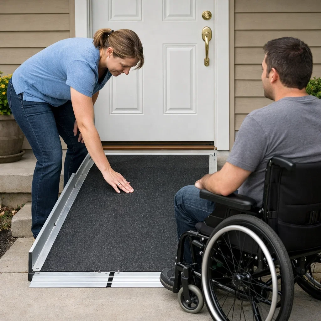 Rollstuhlrampe sicher benutzen: Schritt-für-Schritt-Anleitung für Einsteiger